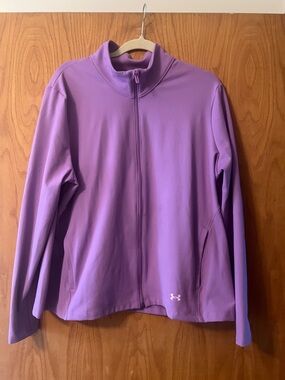 Under Armour Lavender Full-Zip Utility Jacket for Women